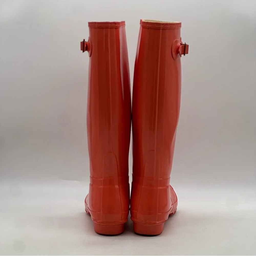 Hunter Original Gloss Boots. Size 9